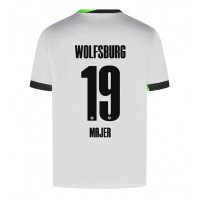 Wolfsburg Lovro Majer #19 Tretí futbalový dres 2024-25 Krátky Rukáv